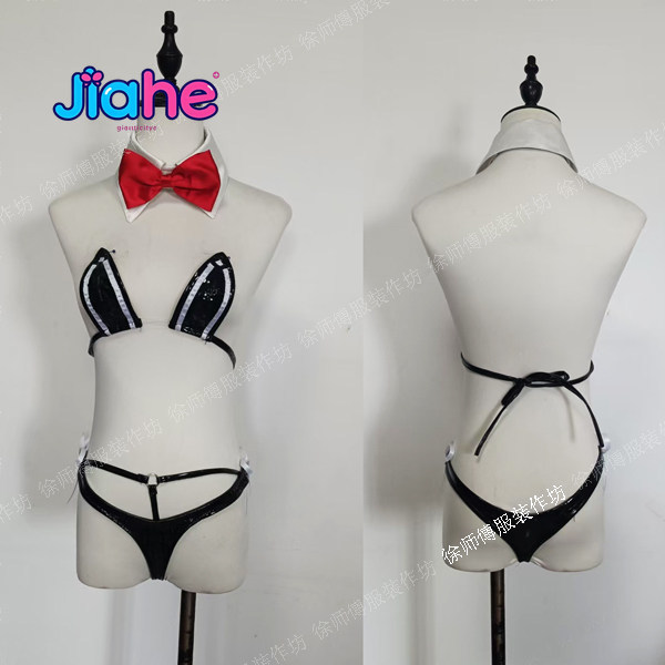 Anime Cosplay Bunny - Eclipse Brown Dust 2 Nightmare Bunny