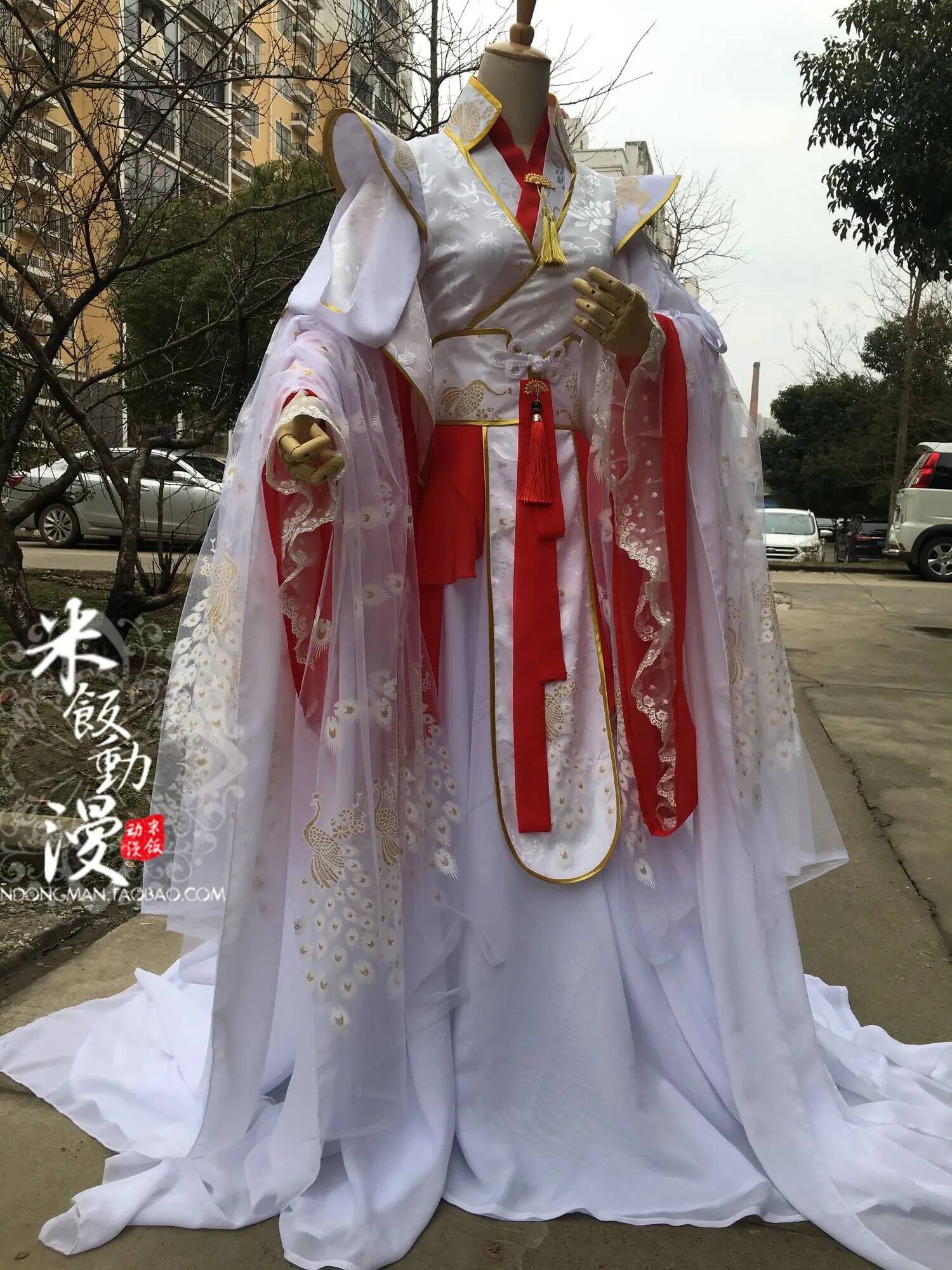 Anime Cosplay Red - Officials Bless Prince Yue Heavenly Shen