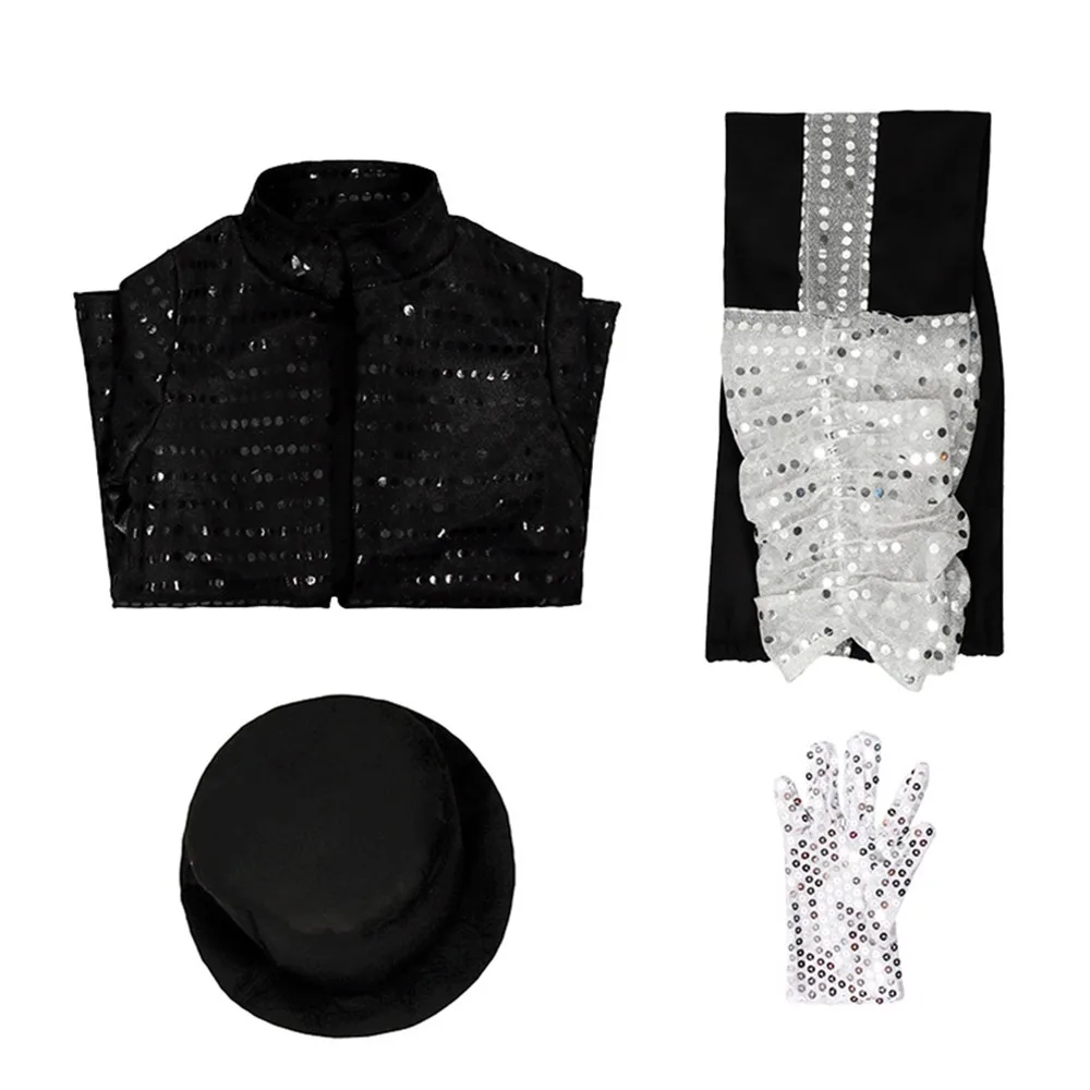Anime Cosplay Black Girl - 2026 Carnival Party Billie Jean Cosplay