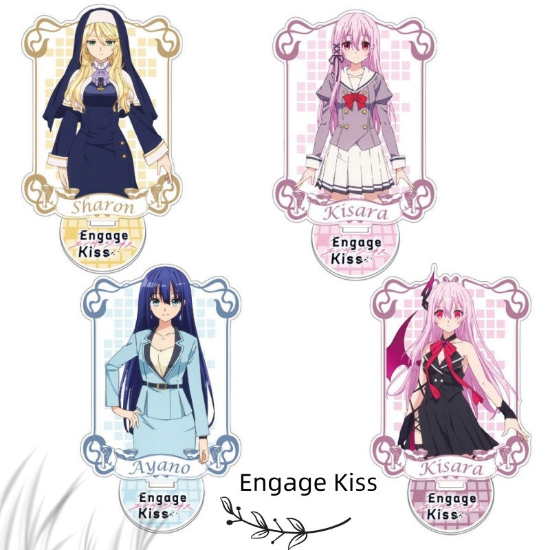 Kawaii Anime Engage Kiss Acryl - đánh giá và giá Anime Cosplay Kiss