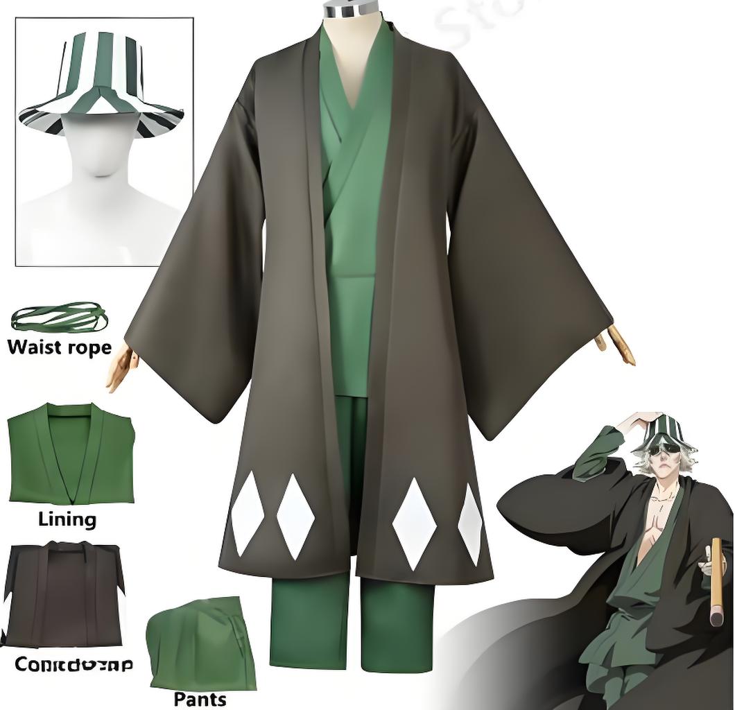 Hot Anime Bleach Cosplay Uraha - đánh giá và giá Bleach Captain Coat