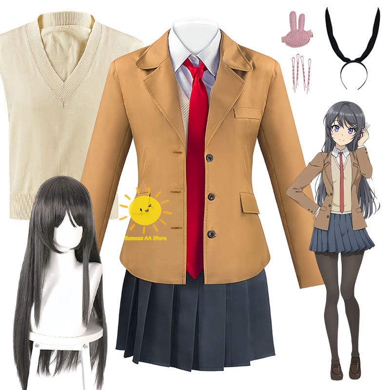 Anime Sakurajima Mai Cosplay R - đánh giá và giá Anime Cosplay Bunny