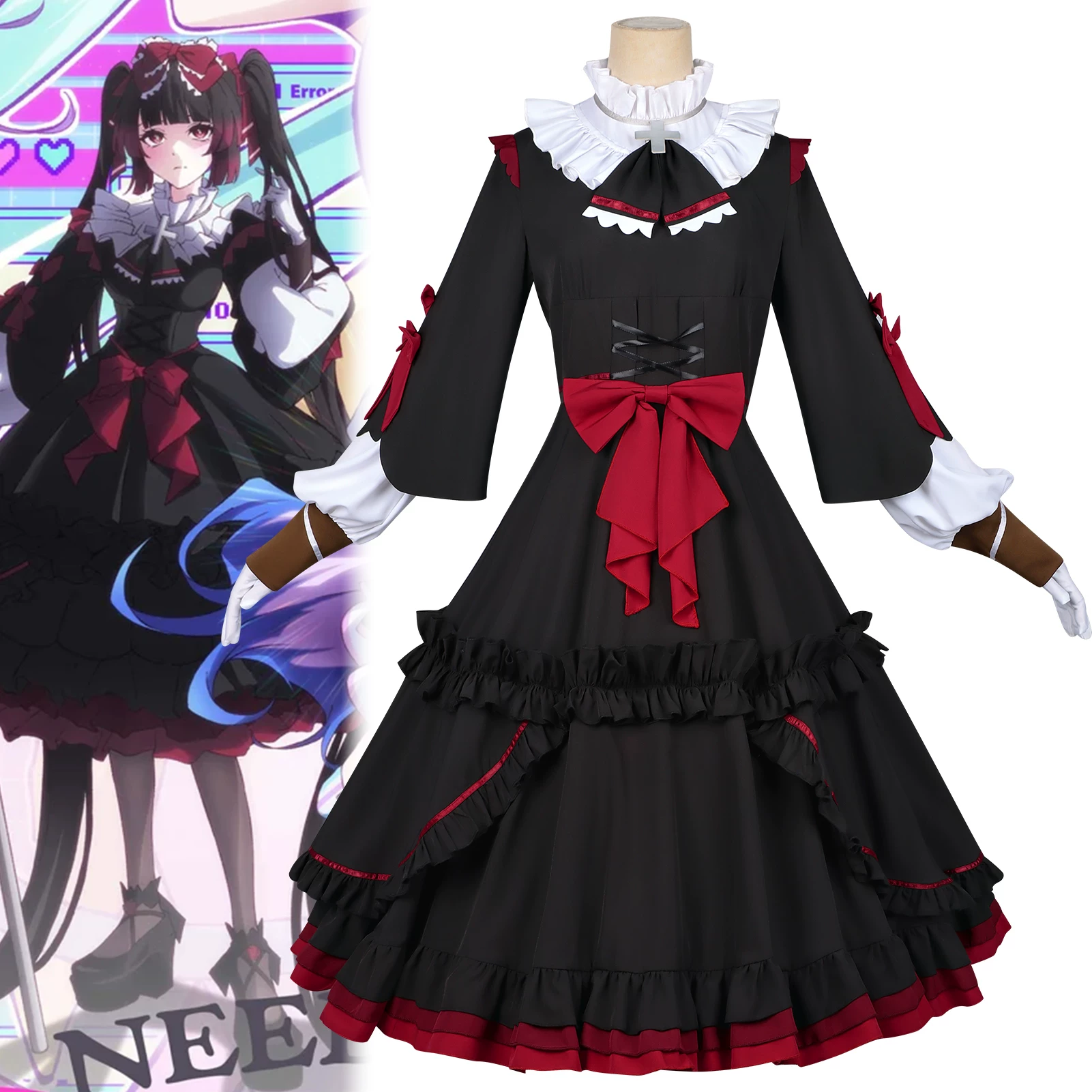 Anime Needy Girl Overdose Goku - đánh giá và giá Anime Cosplay Black Girl