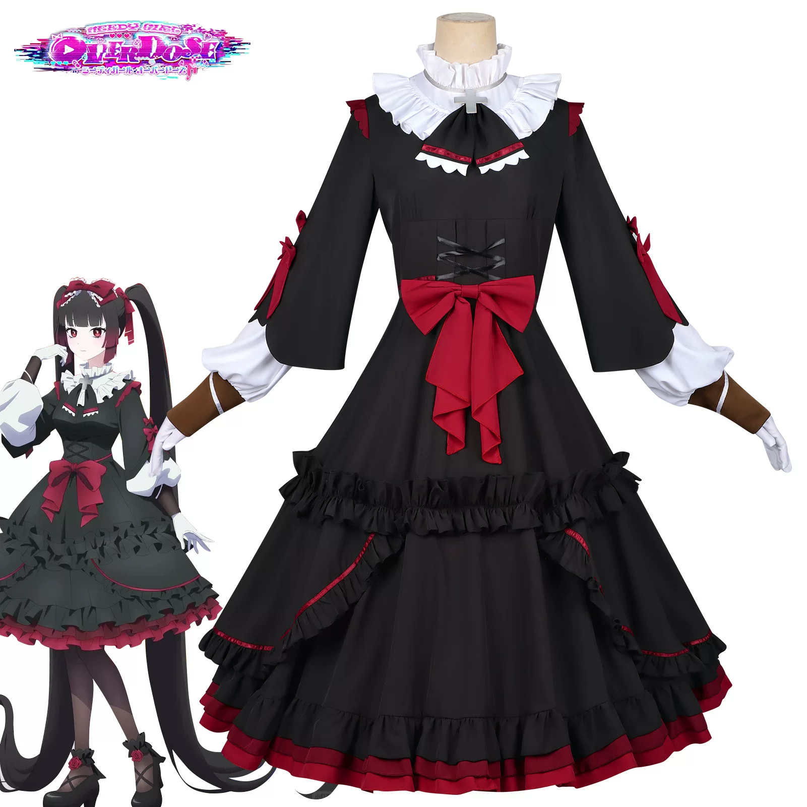 Anime Needy Girl Overdose Goku - đánh giá và giá Anime Cosplay Black Girl