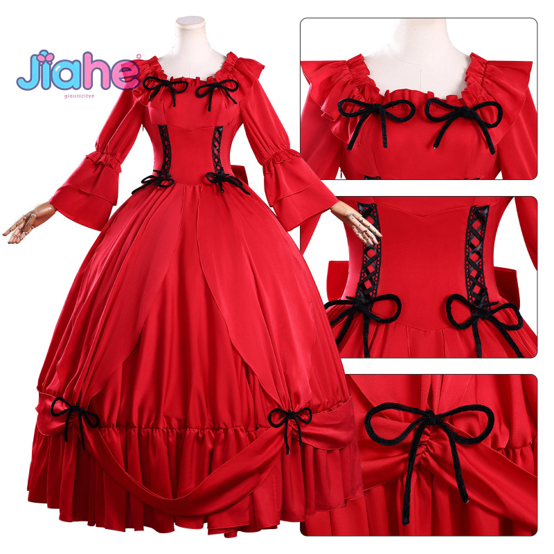 Scarlett Cosplay Costume May I - đánh giá và giá Anime Cosplay Red