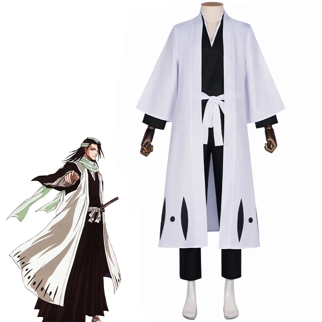 Anime Bleach Aizen Sousuke Tho - đánh giá và giá Bleach Captain Coat