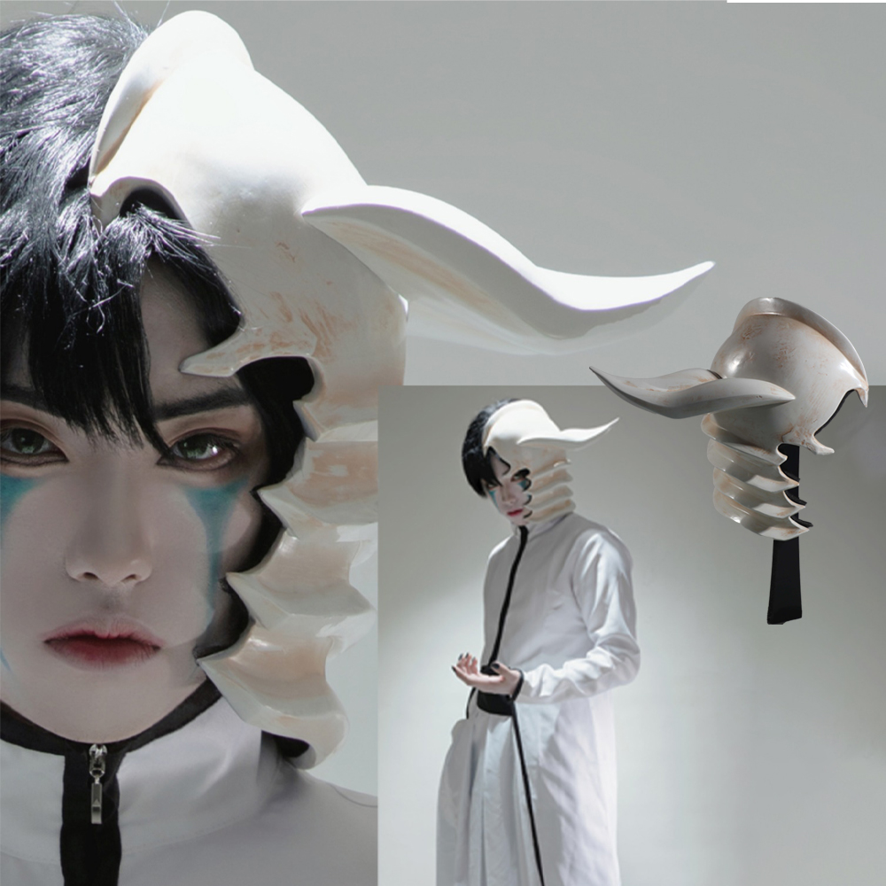 Anime Bleach Ulquiorra's Cospl - đánh giá và giá Bleach Captain Coat